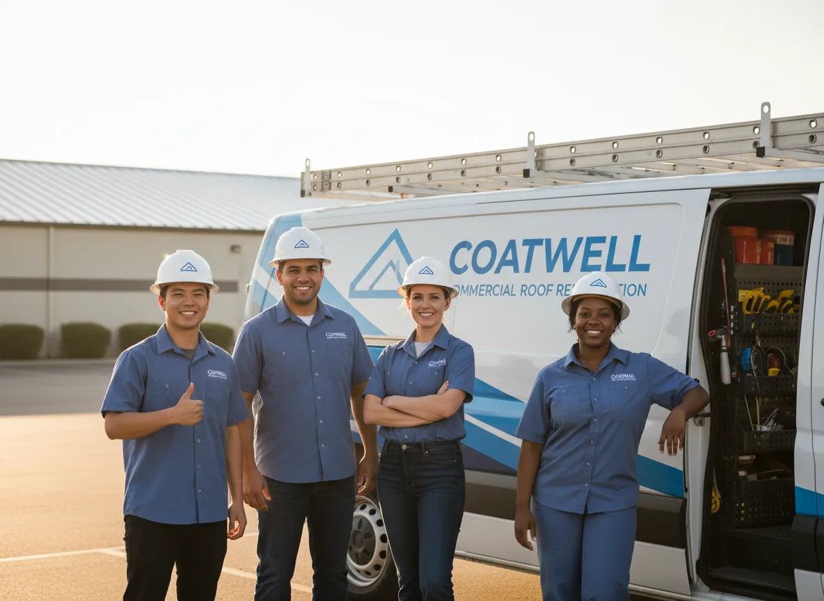 Commercial roof coating company in Prospect, CT